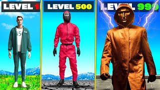 Level 1 SQUID GAME to Level 1000000000 in GTA 5 [upl. by Dar]