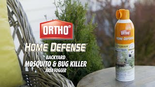 How to Kill Mosquitoes Using Ortho® Home Defense® Backyard Mosquito amp Bug Killer Area Fogger [upl. by Nnyl]