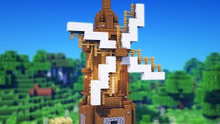 Minecraft Windmill Tutorial  How to Build a Simple Windmill [upl. by Florentia]