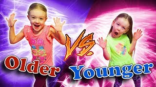 Older Siblings vs Younger Siblings Sisters Trinity and Madison [upl. by Kenley]