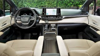 2021 AllNew Toyota Sienna Models  Interior Details [upl. by Aindrea]