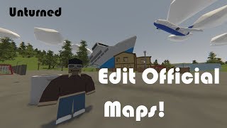 How to Unlock Unturned Maps Edit Official Maps [upl. by Aniehs]