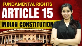 Article 15 Indian Constitution  In Hindi  Important Case Laws [upl. by Euphemiah]