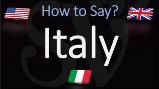 How to Pronounce Italy CORRECTLY [upl. by Yecad583]