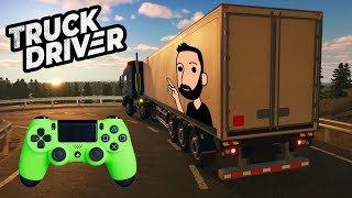 Truck Driver TEST  Enfin un jeu de CAMIONS sur CONSOLES  🚛 [upl. by Adlee]