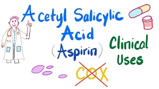 Acetylsalicylic Acid ASA – Pharmacology  Lecturio [upl. by Gerianna851]