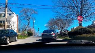 Yonkers NY Road Test Video  Route 1 [upl. by Ahsatak127]