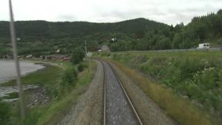 Cab Ride Norway  Trondheim  Bodø Summer Nordland Line [upl. by Imaj]