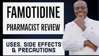 Famotidine Pepcid Uses Side Effects amp Precautions [upl. by Marybelle]