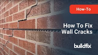 How To Fix Wall Cracks  Buildfix [upl. by Nesline]