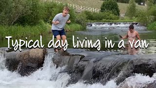 A DAY OF VANLIFE IN UNDER 10 MINUTES AND 25 SECONDS VLOG [upl. by Wiltsey925]