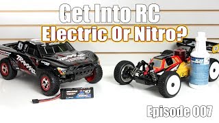 Electric or Nitro  We Help You Decide  Get Into RC  RC Driver [upl. by Jennee]