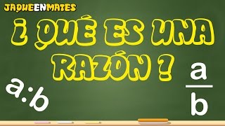 ¿Qué es una razón [upl. by Merideth]