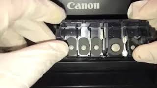 How to clean printhead manually using hot water [upl. by Normi]