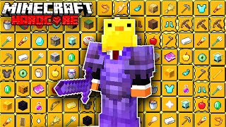 I Got ALL 122 ADVANCEMENTS In Minecraft Hardcore [upl. by Selrhc530]