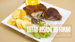 Leitão Assado no Forno [upl. by Auqinihs]