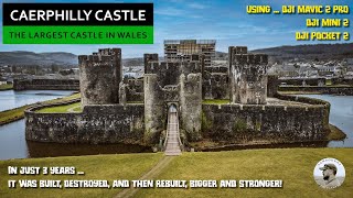 Caerphilly Castle  The Largest in Wales 2nd in Britain [upl. by Richlad]