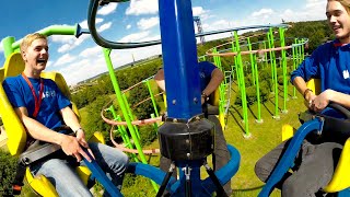 Sky Rider Onride Extrem  Skyline Park [upl. by Refynnej]