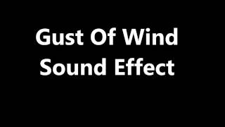 Gust Of Wind Sound Effect [upl. by Eislrahc]