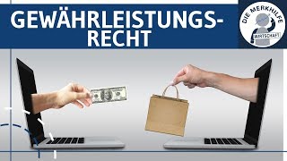 Gewährleistungsrechte  Rechte des Käufers einfach erklärt  Beschaffung Kaufverträge  Verbraucher [upl. by Gusella]