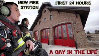 First 24 Hours in a New Fire Station  A Day in the Life [upl. by Cohbath787]