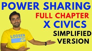 POWER SHARING FULL CHAPTER  CLASS 10 CBSE DEMOCRATIC POLITICS [upl. by Publea]