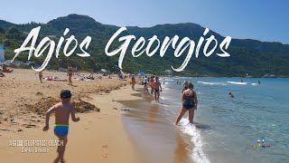 Agios Georgios beach Corfu Greece [upl. by Arait419]