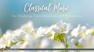 6 Hours Classical Music for Studying Concentration Relaxation [upl. by Airdnekal]