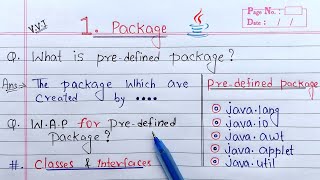 Built in Package in Java  Learn Coding [upl. by Reiter]