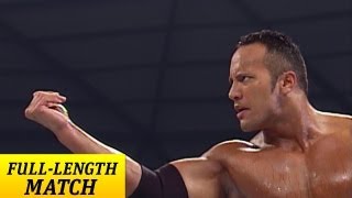 FULLLENGTH MATCH  SmackDown  The Rock vs Edge and Christian [upl. by Mcgrody]