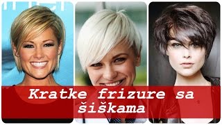 Kratke frizure sa šiškama [upl. by Faustus]