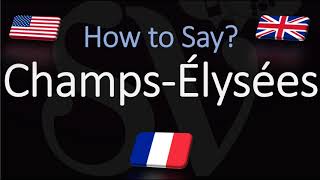 How to Pronounce Champs Élysées French Pronunciation Native Speaker [upl. by Juditha987]