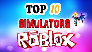 LOS 10 MEJORES JUEGOS DE SIMULATOR 🌟 Roblox Español [upl. by Eiger601]