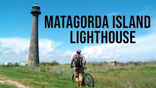 Biking to an ABANDONED Texas lighthouse 🏖️🚲 [upl. by Carla]