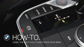 How to use the Auto Hold function in your BMW – BMW HowTo [upl. by Atsirtal145]