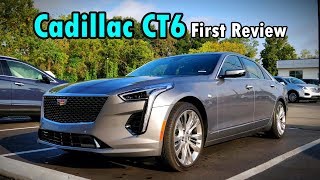 2019 Cadillac CT6 Platinum FIRST REVIEW  Caddys Flagship Gets UPGRADED [upl. by Ycal]