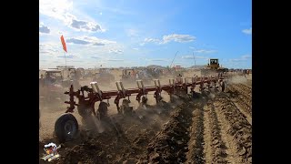 Plowing at the 2019 Half Century of Progress Show in Rantoul Illinois [upl. by Jala]