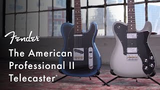 American Professional II Telecaster  American Professional II Series  Fender [upl. by Saturday811]