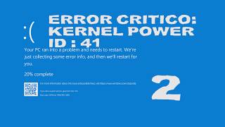 CRITICAL ERROR 2  KERNEL POWER 41 [upl. by Enyamert921]