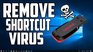 How to Remove Shortcut Virus From Pendrive  USB Drive [upl. by Roxie733]