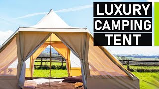 Top 10 Best Luxury Camping Tents [upl. by Aicemat]