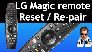 LG Magic Remote Repair  Reset Fix [upl. by Gilles]