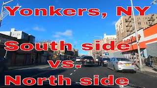 Yonkers NY  Full length of Broadway  South side to north side  westchester County [upl. by Aniraad]