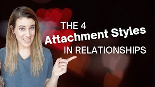 The 4 Attachment Styles In Relationships [upl. by Stark]