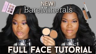 BareMinerals Makeup Tutorial for Dark Skin  FULL FACE  NEW Pressed Mineral Veil amp GIVEAWAYCLOSED [upl. by Sirapal]