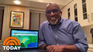 Al Roker Does The Weather Forecast From Home  TODAY [upl. by Daisy]