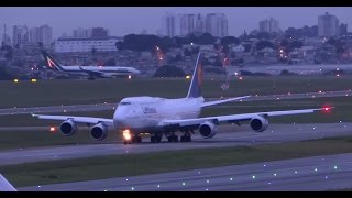 Plane Spotting in GRU Airport  Guarulhos SBGR Sao Paulo [upl. by Ahseiyt159]