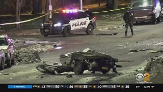 5 Dead When Speeding Car Slams Into Another Vehicle In Yonkers [upl. by Aeikan]