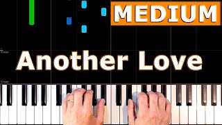 Tom Odell  Another Love  MEDIUM Piano Tutorial  Sheet Music [upl. by Pasquale463]