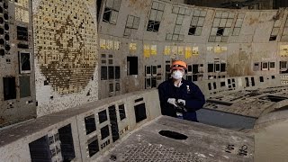 inside Chernobyl ЧАЭС sarcophagus 2016  reactor 4 control room and leadlined corridors [upl. by Rehteh]